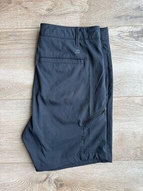 All In Motion Mens’s Black Golf Shorts